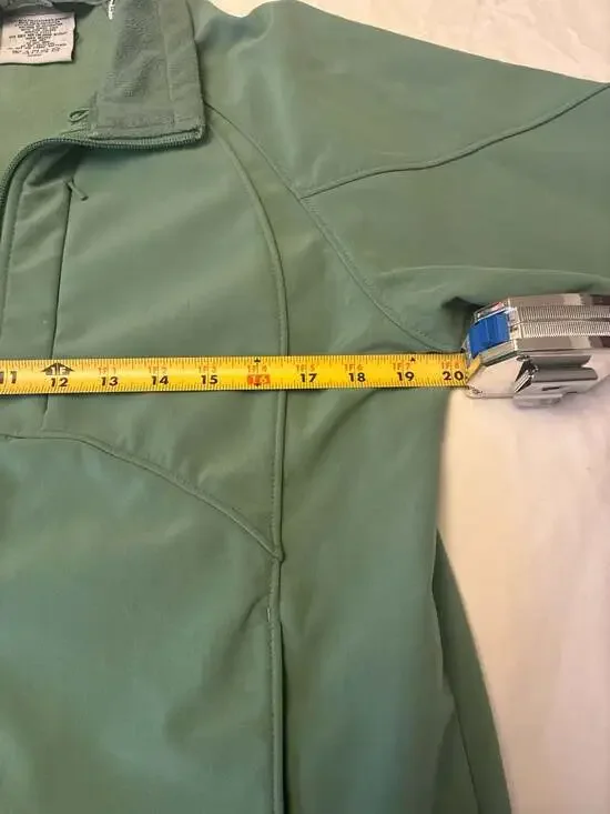 Black Diamond Women's Full-Zip Fleece-Lined Softshell Jacket Green Size Medium - Picture 12 of 13